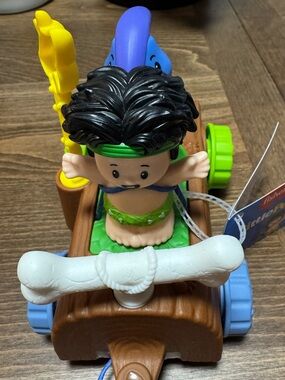 Fisher-Price Little People Dinosaur Parade Log Car Figure Set